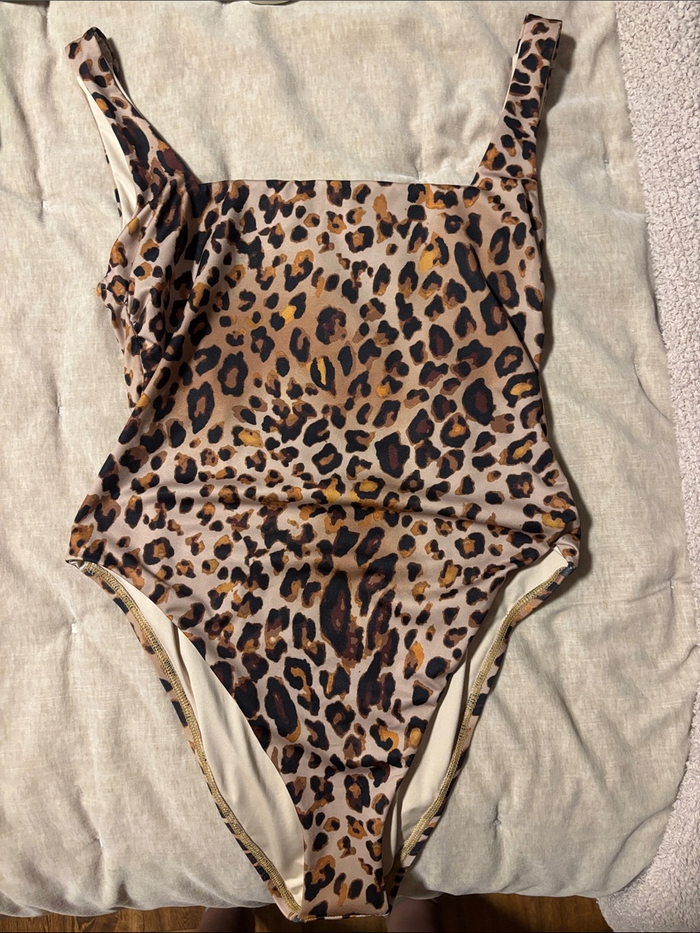 Vitamin A Mika Leopard Print One-Piece Swimsuit